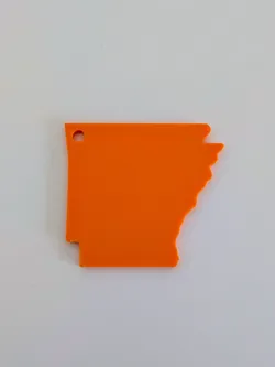 Arkansas State Keychain