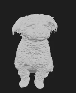 fluffy  dogoo