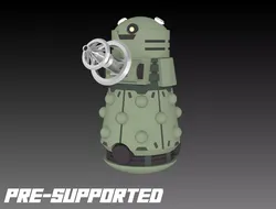Future Dalek - Heavy Minature - 3D print model