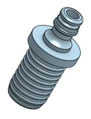 Gardena to 1" Hose-Adapter