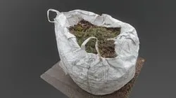 Gardening garbage leaf collection bag