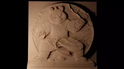 Master Shifu Kung Fu Panda CNC 3d Print High Relief Sand Casting 3D print model