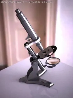 old microscope