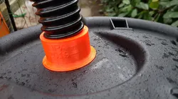 Pond hose connector for water butt