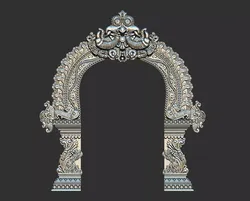 Prabhavali  Arch Frame 3D print model