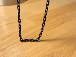 print in place chain necklace