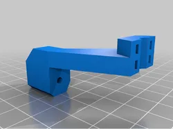 Prusa i3 MK3/MK3s x-cable support double zip tie