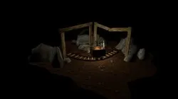 Samantha Lindsey Mineshaft Diorama