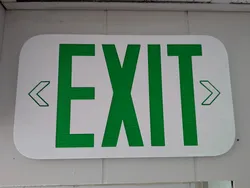 Simple EXIT Sign