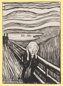 The Scream Wall art