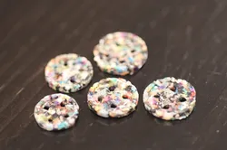 3D printable mould for silicone molding of Recycled PLA buttons