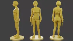 Actual Casual Female ACF1 002 3D print model