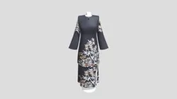 BATIK LUKIS KURUNG MODEN