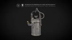 Carbide mining lamp (acetylene gas lamp)