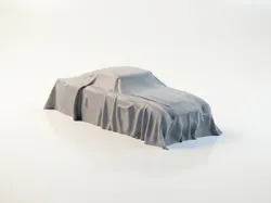Covered Aston Martin DB5 1964 STL File – Classic Car Reveal 3D Printable Model