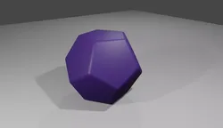 Dice 12 Sides Blank - Printable - Dado 12 Lados 3D print model