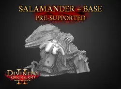 Divinity Original Sin 2 - Salamander miniature