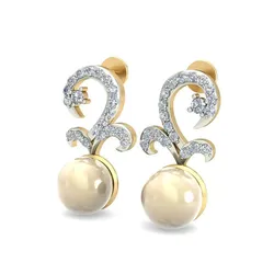 EARRING PEARL 3D print model
