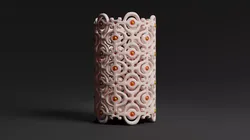 Elegant pen pencil napkin candle Holder for decoration 3D print model