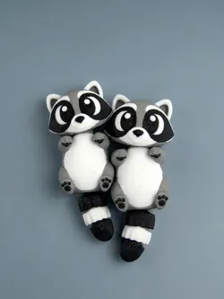 Flexi Raccoon - Toy/Keychain