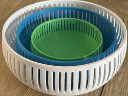 FREE Nested Slotted Bowl Set - 3 Sizes - STL & 3MF