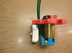 Kossel Mini E3D V6 Effector with BlTouch Mount