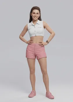 Mighty Morphin Power Rangers - Kimberly in Shorts - 1993