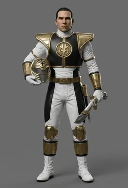 Mighty Morphin Power Rangers - White Ranger Tommy -1994