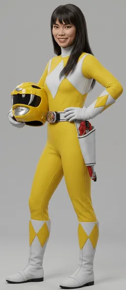Mighty Morphin Power Rangers - Yellow Ranger Trini - 1993