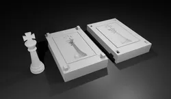Mold for King - Chess Game - Form - Xadrez Molde Forma 3D print model
