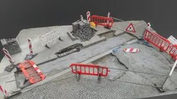Pipeline construction site