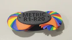 Radius Gauge - Metric R1-R20
