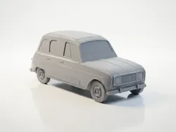 Renault 4L - Classic French Utility Car Model