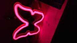 RGB Neon Butterfly Sign (WS2812B / WLED)
