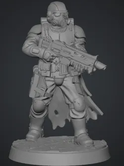 Tabletop Trooper Warrior