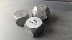 The r/FixMyPrint Dice set