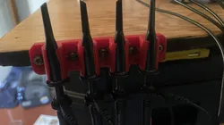TPU oscilloscope probe holder