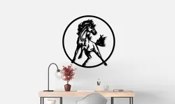 2D Horse Wall Art