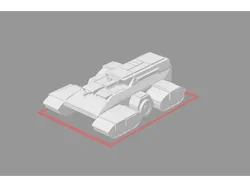 Arrakun APC / Transport Tank (6mm/Epic Scale/40K)