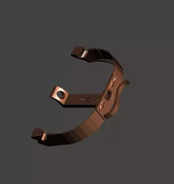 Calibration model - toy straw bow 3D print model