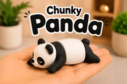 Chunky Panda - Cute Chunky Flexi Panda