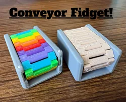Conveyor Belt Fidget | Satisfying Hand Roller