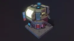 Cyberpunk Building