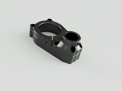 Dust shoe for CNC spindle 65mm, 35mm vacuum hose