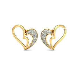 EARRING HEART SHAPE 3D print model