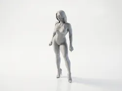 Female Figure Statue 3D Printable