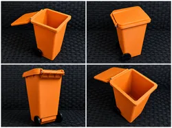 Mini Trash Bin – Desk Organizer / Toy Accessory