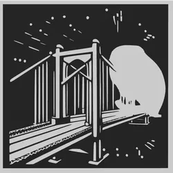 Modern 2D Wall Art Exclusive 2D Decor Collection 3D print model