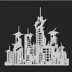 Modern 2D Wall Art Exclusive 2D Decor Collection 3D print model