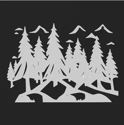 Modern 2D Wall Art Exclusive 2D Decor Collection 3D print model